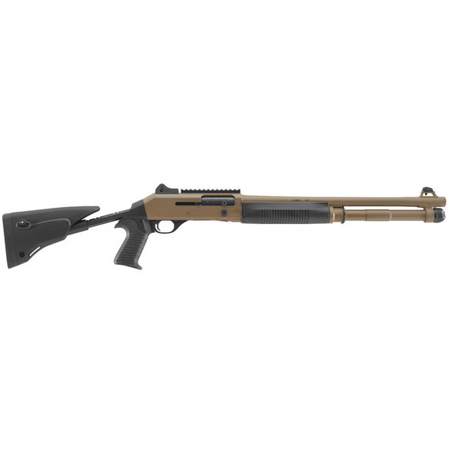 Benelli M4 EXT 12 GA 18.5in Barrel 7rd Black Multicam