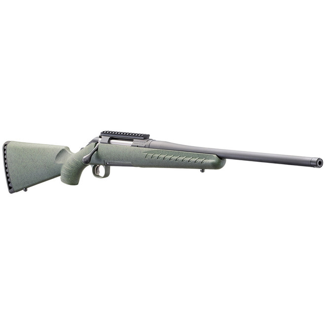 Glenfield Model A Rifle 243 WIn. 20in Barrel 4rd Green Splatter Stock