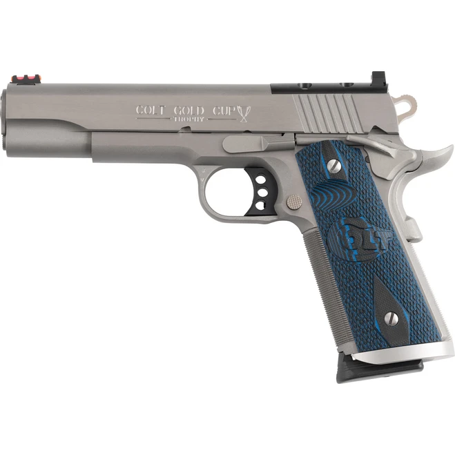 Colt 1911 Gold Cup Trophy OR Pistol 45 ACP 5 in. Stainless 8 rd.