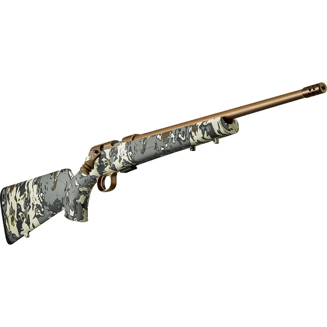 CZ 457 Hunter Veil Rifle  22 LR 20 in. Bronze/Veil Camo Threaded 1/2X28 5rd.
