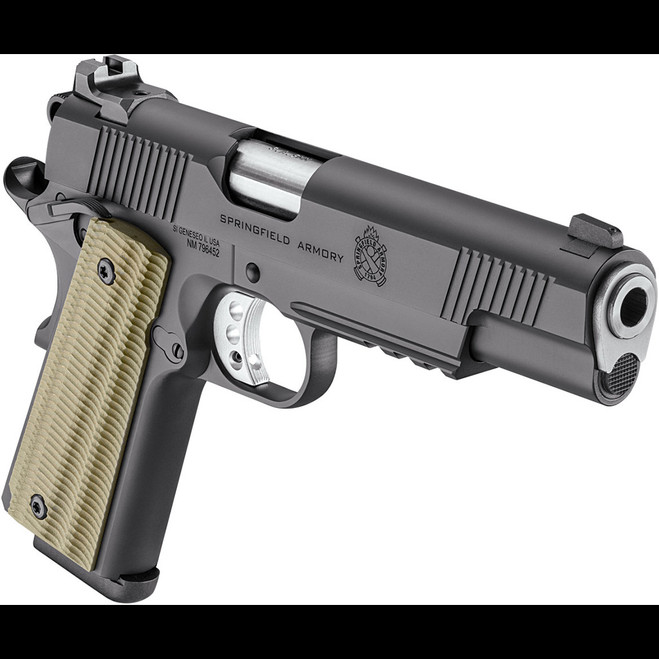 Springfield Armory 1911 Operator Pistol 45 ACP 5in Barrel 9rd Magazines Black