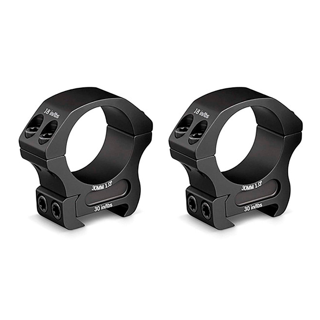 Vortex Pro Series Scope Rings Matte 30mm Medium