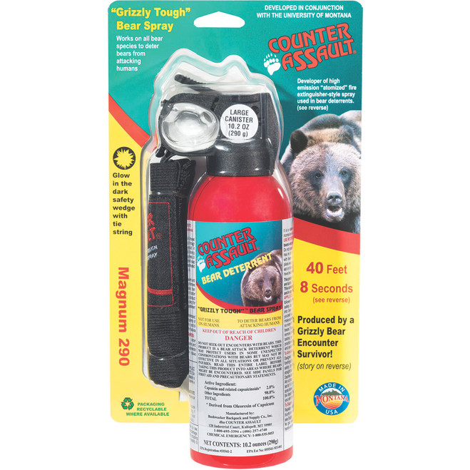 Counter Assault Bear Deterrent w/Holster 8.1 oz.