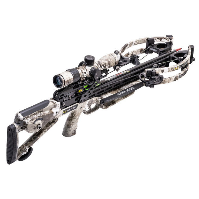 TenPoint Stealth 450 Crossbow Pkg ACUslide Evo-X Elite Scope TenPoint Stealth 450 Crossbow Pkg ACUslide Evo-X Elite Scope