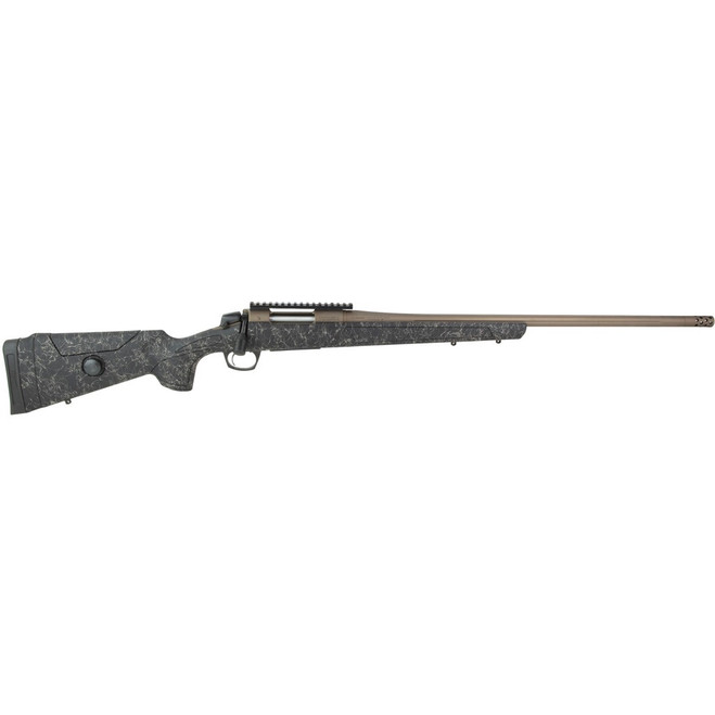 CVA Cascade Long Range Hunter Rifle 6mm Creedmoor 24 in Smoked Bronze BLK Webbing 4rd