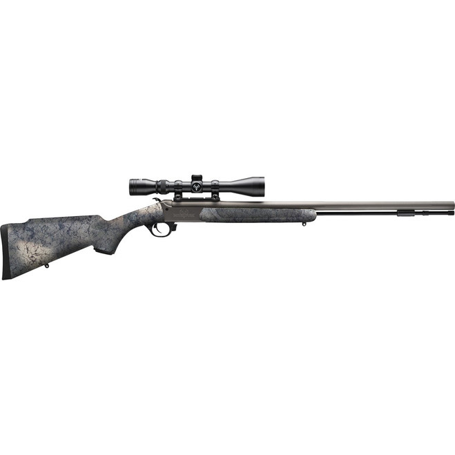 Traditions NitroFire with VAPR Twist Muzzleloader .50 Cal 26 in. Tungsten/Desert Web w/ Scope