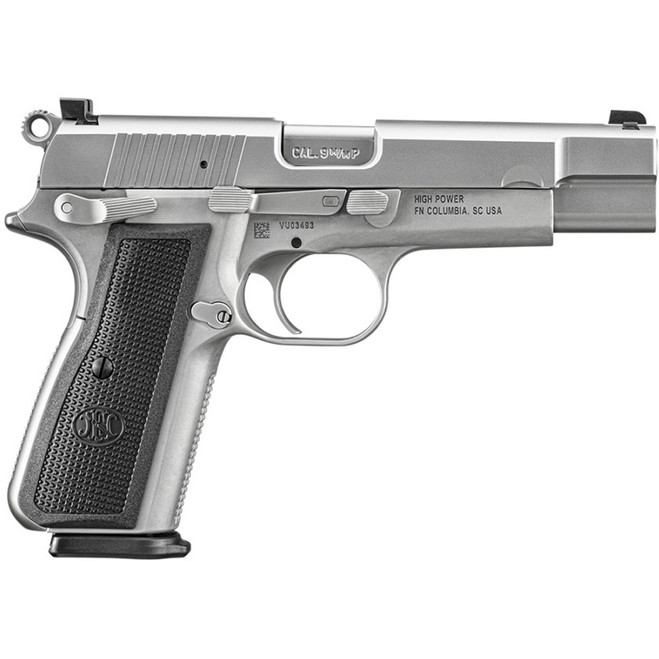 FN High Power Pistol 9mm 4.7 in. Stainless17 rd. 