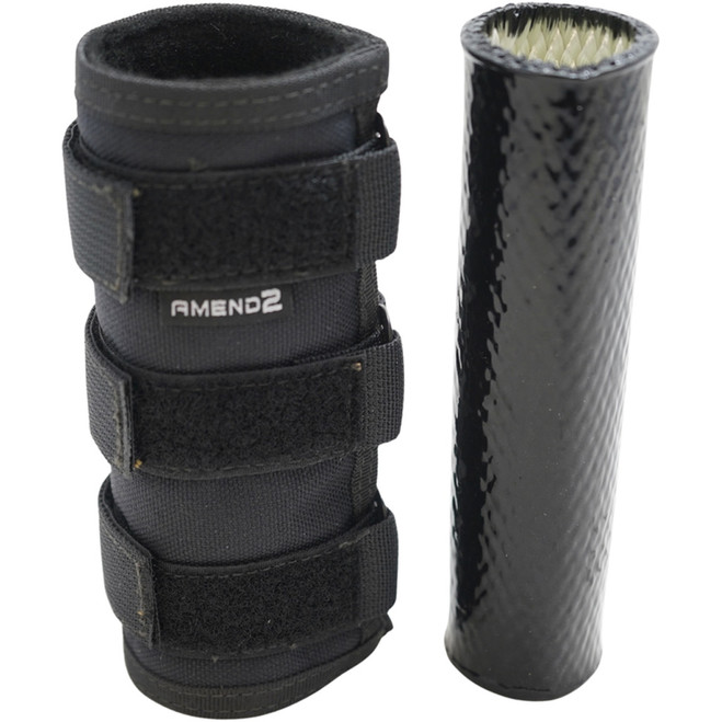 Amend2 Hi Temp Suppressor Cover 1.5 in. Diameter 4.5 in. Length Black