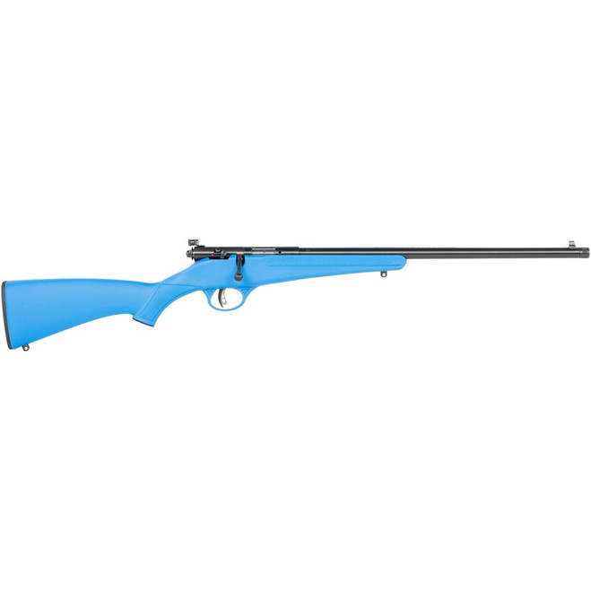 Savage Rascal Rifle 22 LR Blue Synthetic Threaded Barrel 1 rd.