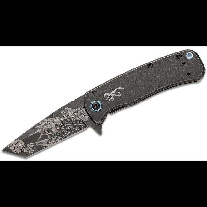 Browning Patriot Knife Laser Engraved