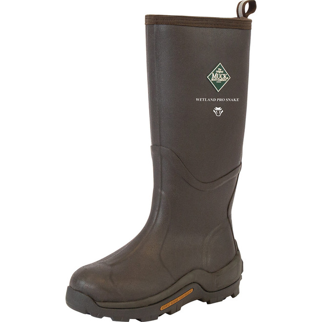 Muck Wetland Pro Snake Boot Brown