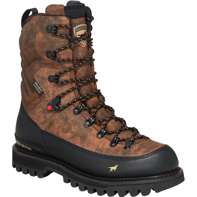 Irish Setter Elk Tracker XD Boot Uninsulated 8 in. Leather Camo
