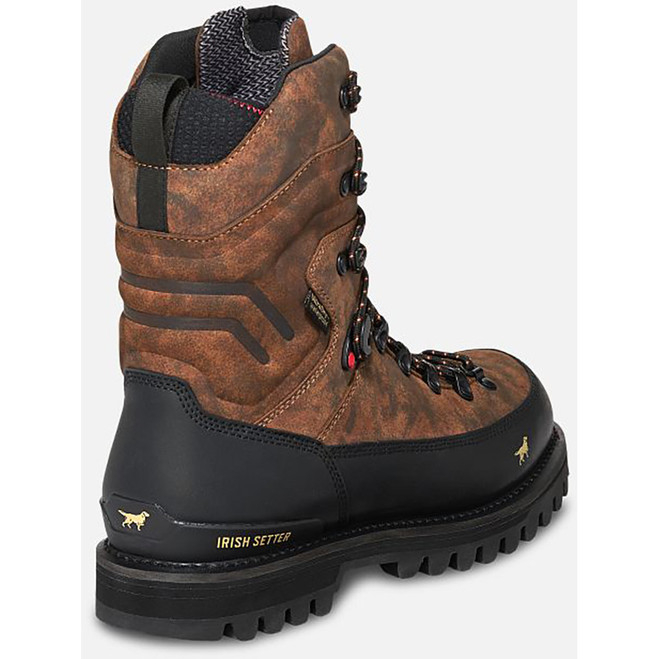 Irish Setter Elk Tracker XD Boot Leather/Camo 10in 400 Gram
