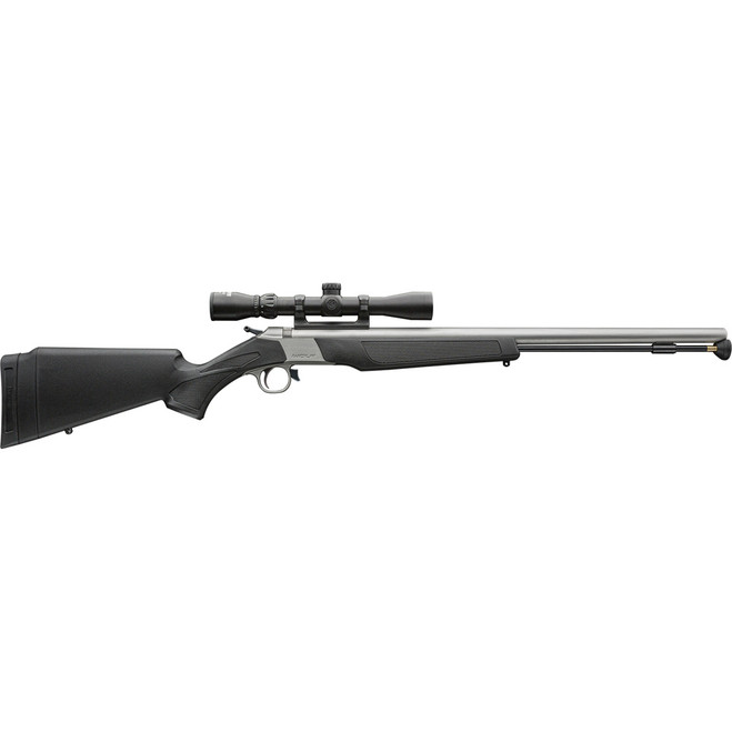 CVA Optima V2 Muzzleloader Package 50 Cal 26 in. Black/Stainless w