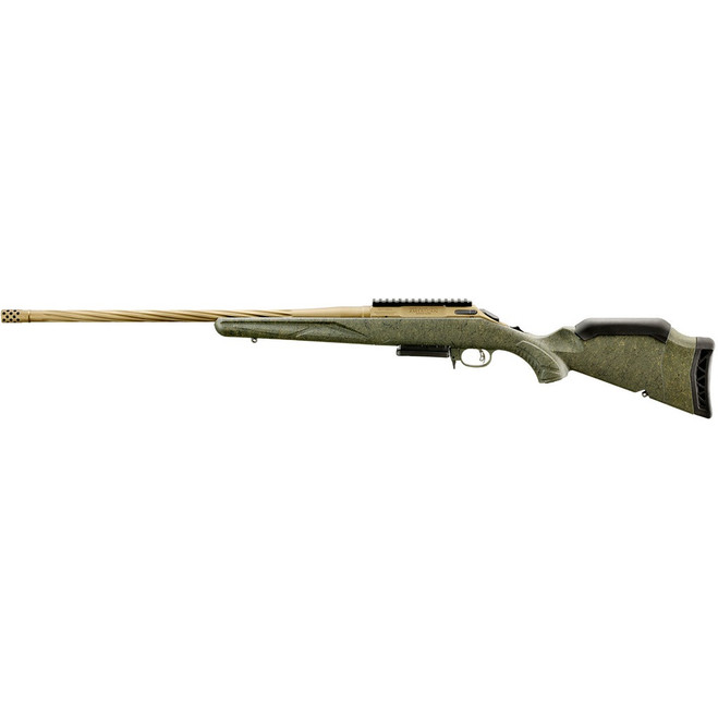 Ruger American Gen II Predator Rifle 350 Legend 22in Barrrel 5rd Green Splatter Stock