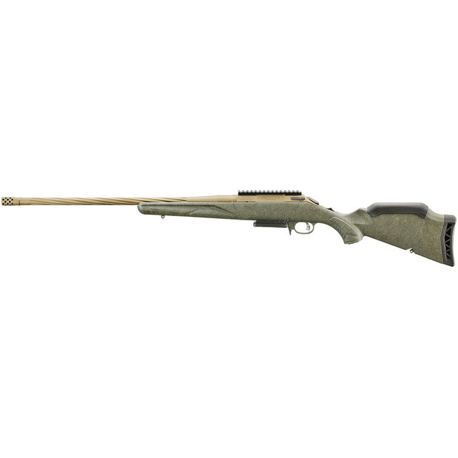 Ruger American Predator Gen II Rifle 243 Win. 22 in. Green Splatter