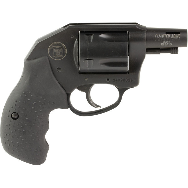 Charter Arms Boomer Revolver 9mm 2 in. Black/Wood 5 rd.