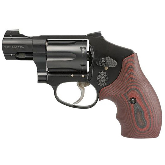 Smith and Wesson Ultimate Carry 442 Revolver 38spl 1.875in Barrel Blued G10 Grips