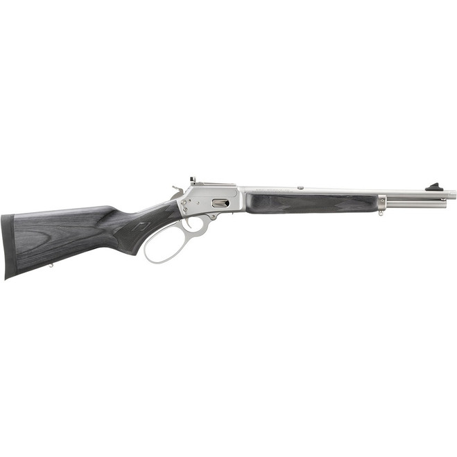 Marlin 1894 Trapper Rifle 44 Rem Mag. 16.1in Barrel Stainless Laminate