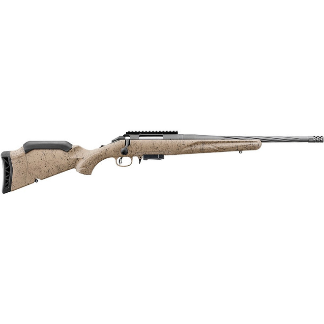 Ruger American Gen II Ranch Rifle 7.62x39 16.1 in. FDE Splatter