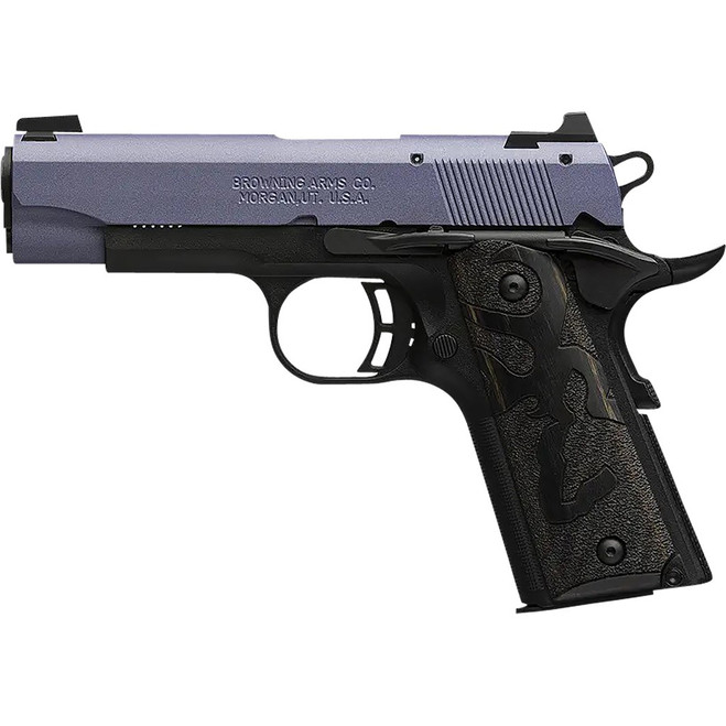 Browning 1911 Black Label Pistol 22 LR. 3 5/8 in. 10+1 Crushed Orchid