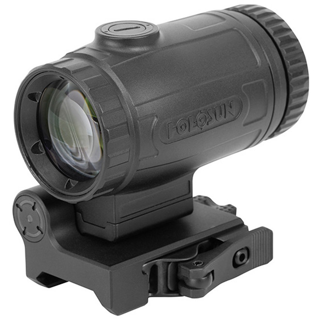 Holosun HM3X-MICRO Magnifier 3X Compact Aluminum w/Flip&QD Mount