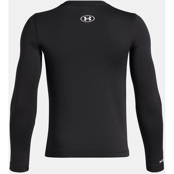 UA Packaged Youth Base Layer 2.0 Crew Youth Large Black