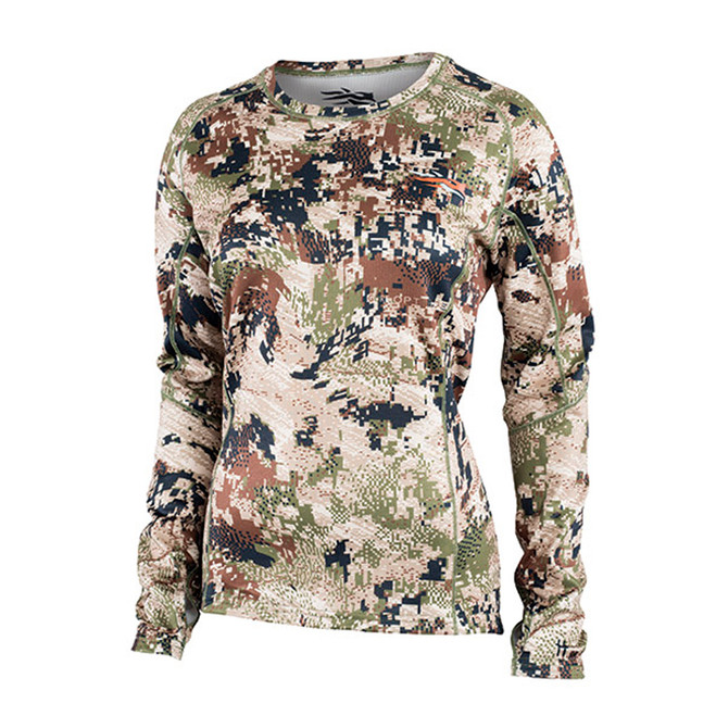 Sitka Ws Mid Weight Crew LS Subalpine
