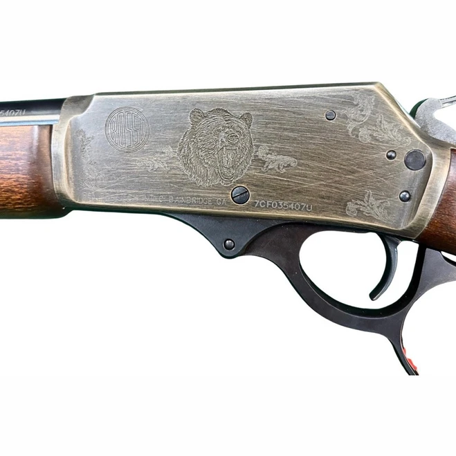 Rossi R95 Trapper Bear Edition Rifle 45-70 Govt. 16.5 in. Engraved Rec & Stock 5 rd. BL