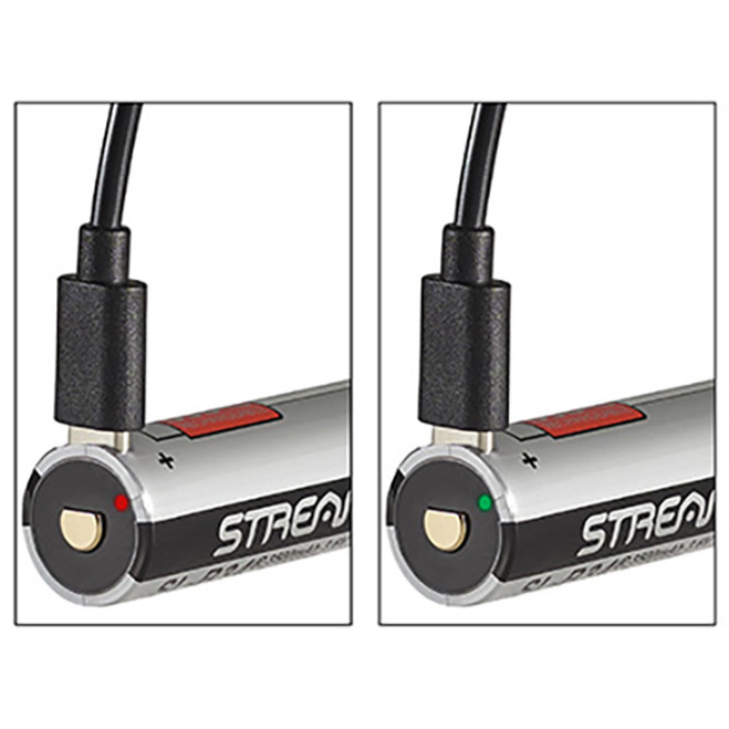 Streamlight Megastream Rechargeable USB Flashlight 1800 Lumen Adjustable w/Battery & Cable