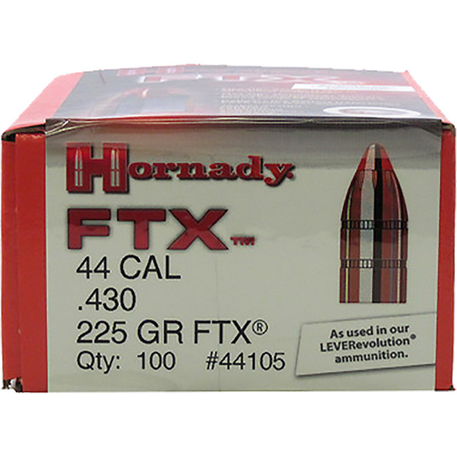 Hornady FTX Pistol Bullets 100 Box