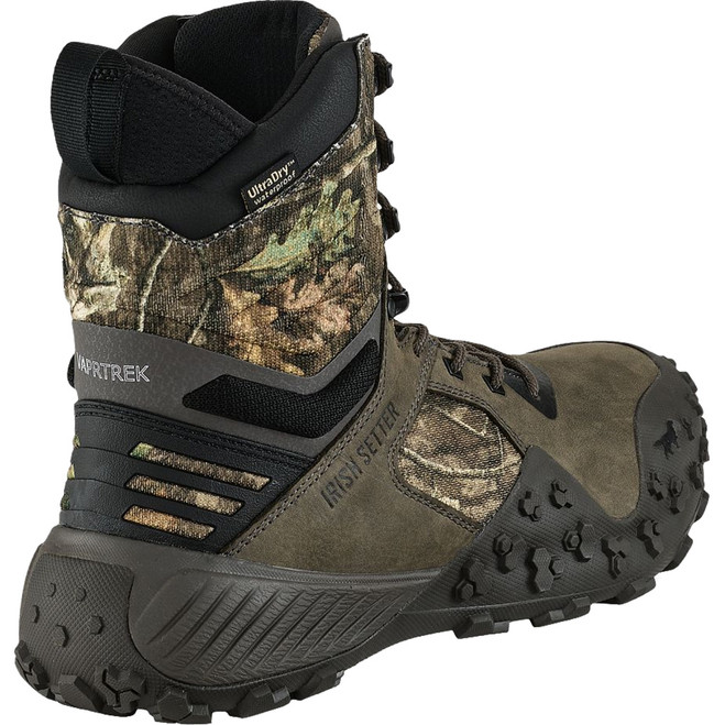 Irish Setter Vaprtrek Boot Leather/Mossy Oak 8in 400 gram