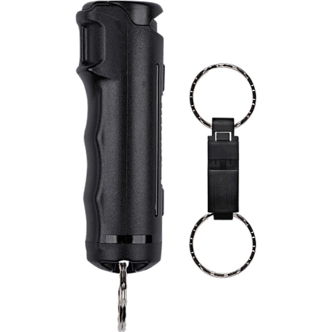 Sabre Pepper Gel Spray with Whistle Keychain