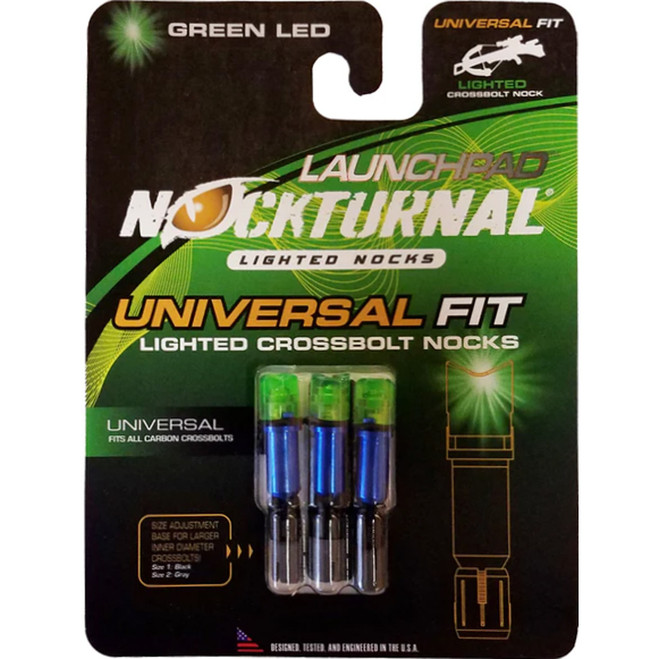 Nockturnal Launchpad Crossbow Nocks 3 pk. Nockturnal Launchpad Crossbow Nocks 3 pk.