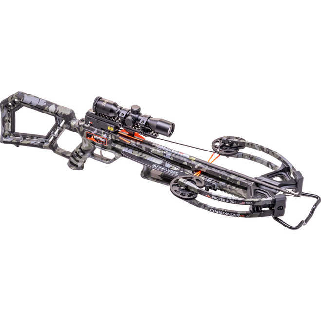Wicked Ridge Commander M1 Crossbow Package Rope Sled Peak Camo Wicked Ridge Commander M1 Crossbow Package Rope Sled Peak Camo