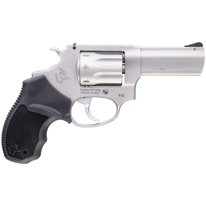 Taurus 942 Revolver 22 LR. 3 in. Stainless 8 rd. - Freedom Armory