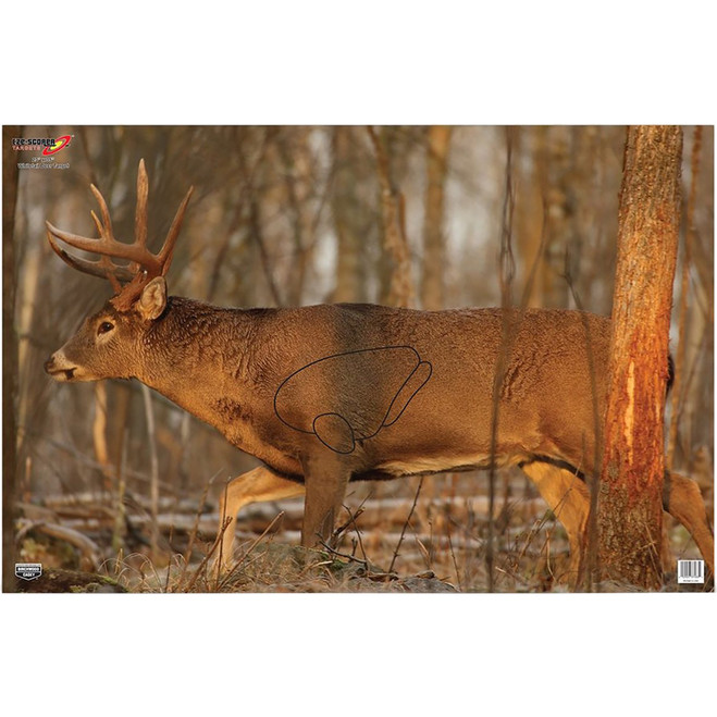 Birchwood Casey EZE-Scorer Whitetail Target 23x35 in. 2 pk.