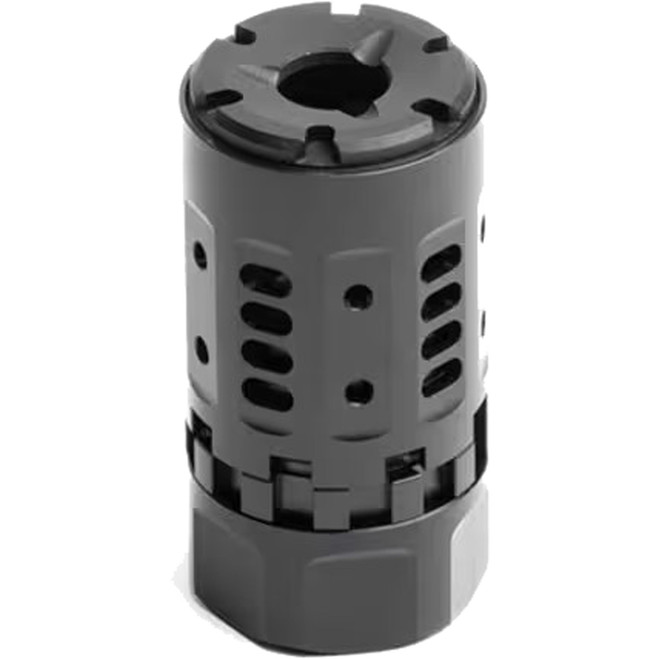 Dead Air Pyro 2.0 Muzzle Brake Kit 45 Cal. w/ SD500 Booster & 45 Cal. Front Cap Dead Air Pyro 2.0 Muzzle Brake Kit 45 Cal. w/ SD500 Booster & 45 Cal. Front Cap