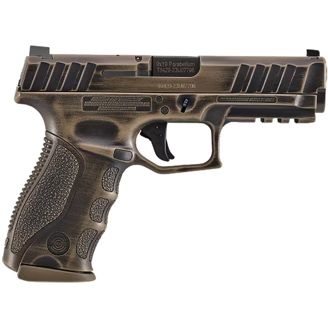 Stoeger STR-9 Mid Size Pistol 9mm Distressed FDE 15 rd.