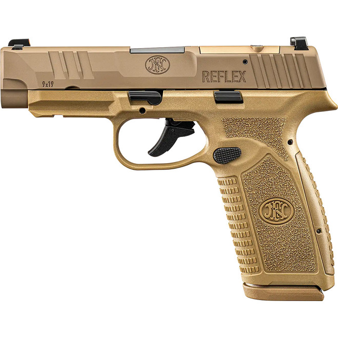 FN Reflex XL Pistol 9mm 3.8in Barrel 18rd Magazine FDE FN Reflex XL Pistol 9mm 3.8in Barrel 18rd Magazine FDE