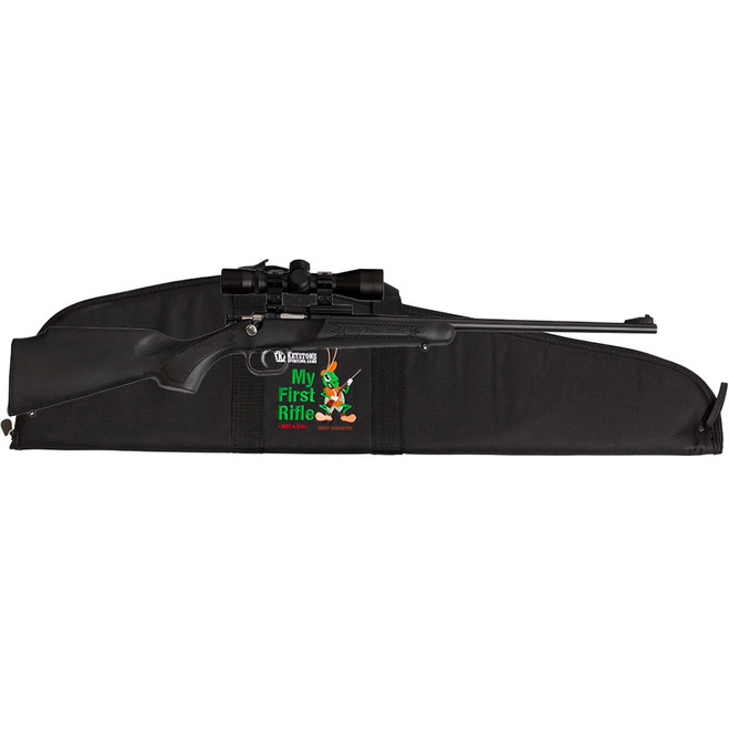 Keystone Crickett Package Rifle 22 LR 16 in. Black with Scope RH Keystone Crickett Package Rifle 22 LR 16 in. Black with Scope RH