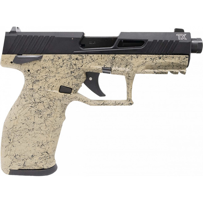 Taurus 2TX 22 Pistol 22 LR. 4.6 in. FDE Splatter/Black 16 rd. & 22