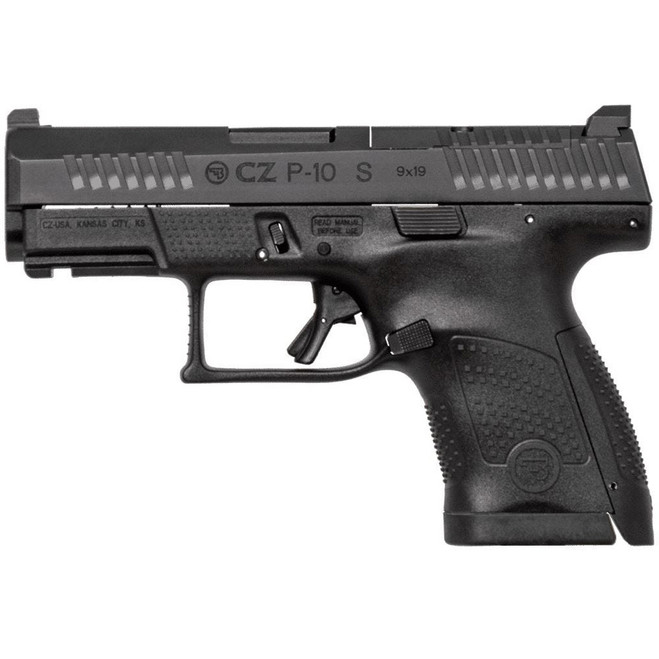 CZ P-10 S Optic Ready Pistol 9mm 3.5 in. Black 12+1 rd. CZ P-10 S Optic Ready Pistol 9mm 3.5 in. Black 12+1 rd.