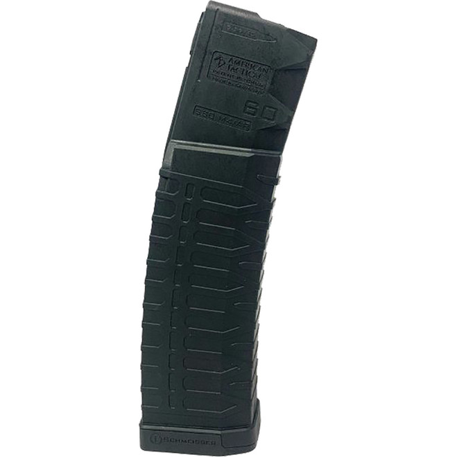 ATI Schmeisser AR15 G2 MLE Magazine 5.56/.223 Rem. Black 60 rd. ATI Schmeisser AR15 G2 MLE Magazine 5.56/.223 Rem. Black 60 rd.