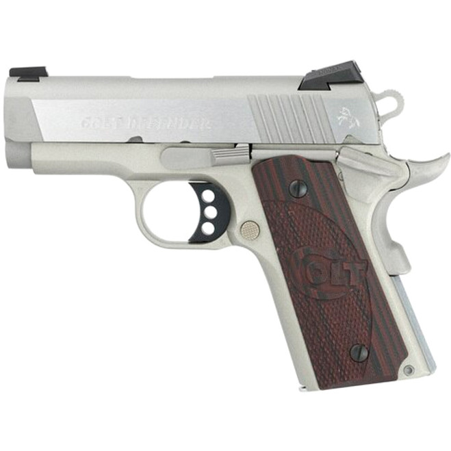 Colt 1911 Defender Pistol 9mm 3 in. Anodize / Blued 7 rd