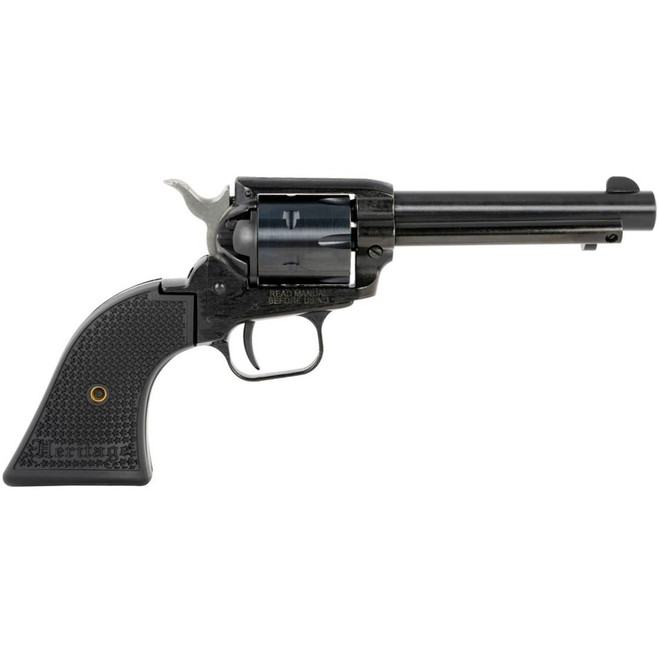 Heritage Rough Rider Revolver 22 LR. 4.75 in. Nickel Wood Grip 6