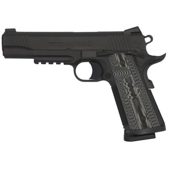 Colt 1911 CCU Rail Pistol 9mm 5 in. Matte Black DLC 9 rd. Colt 1911 CCU Rail Pistol 9mm 5 in. Matte Black DLC 9 rd.