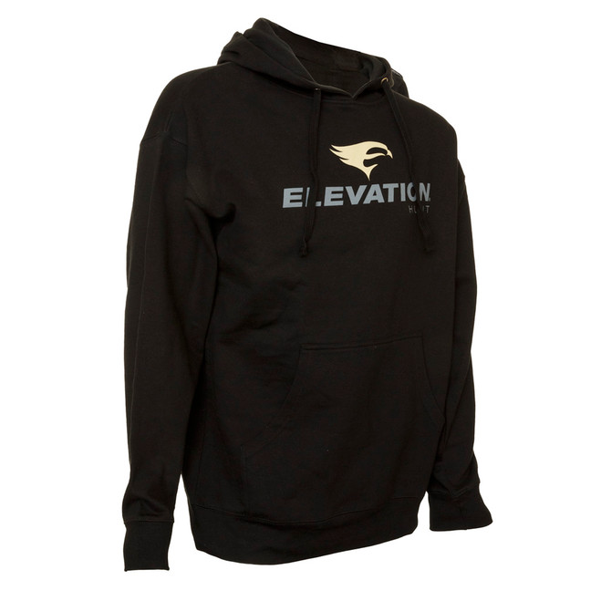 Elevation TOPO Hoody Black Large