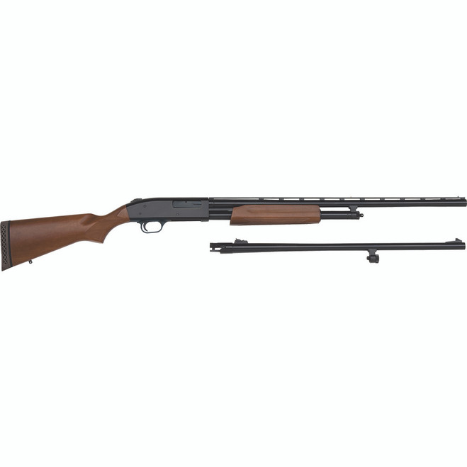 Mossberg 500 Combo Field/Deer Shotgun 20 ga. 26 in & 24 in. Full Rifled Wood 3 in. RH Mossberg 500 Combo Field/Deer Shotgun 20 ga. 26 in & 24 in. Full Rifled Wood 3 in. RH