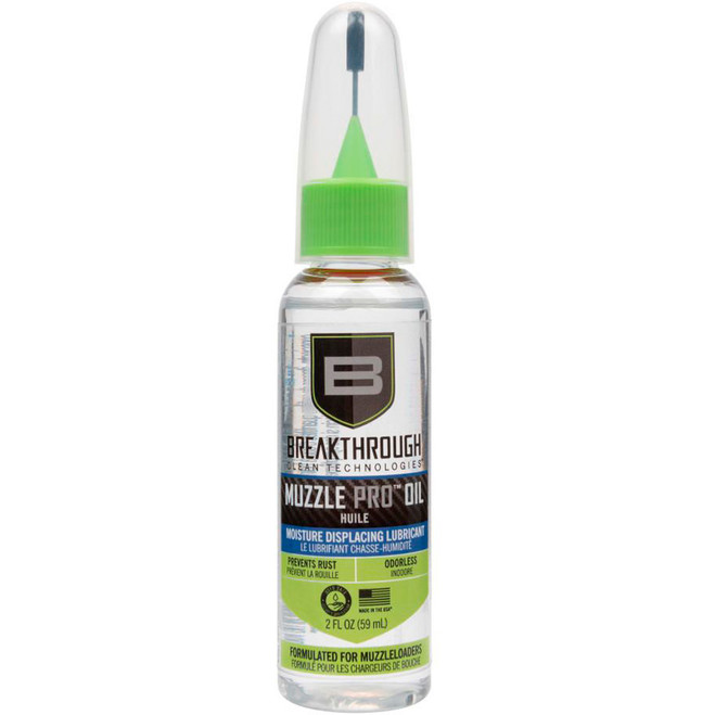 Breakthrough MuzzlePro Oil Bottle With Needle Tip 2oz Breakthrough MuzzlePro Oil Bottle With Needle Tip 2oz